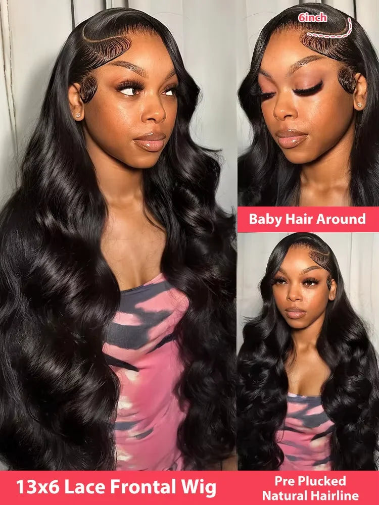 Wear & Go Glueless Body Wave Human Hair Wig – 13×6 & 13×4 HD Lace Frontal, 100% Vietnamese Hair, Pre-Plucked