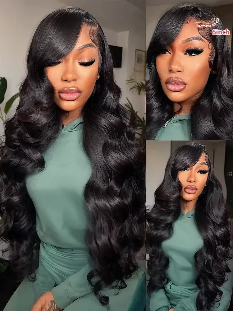 Wear & Go Glueless Body Wave Human Hair Wig – 13×6 & 13×4 HD Lace Frontal, 100% Vietnamese Hair, Pre-Plucked
